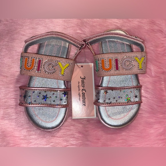 Juicy Couture Toddler Girl Sandals - Picture 1 of 7